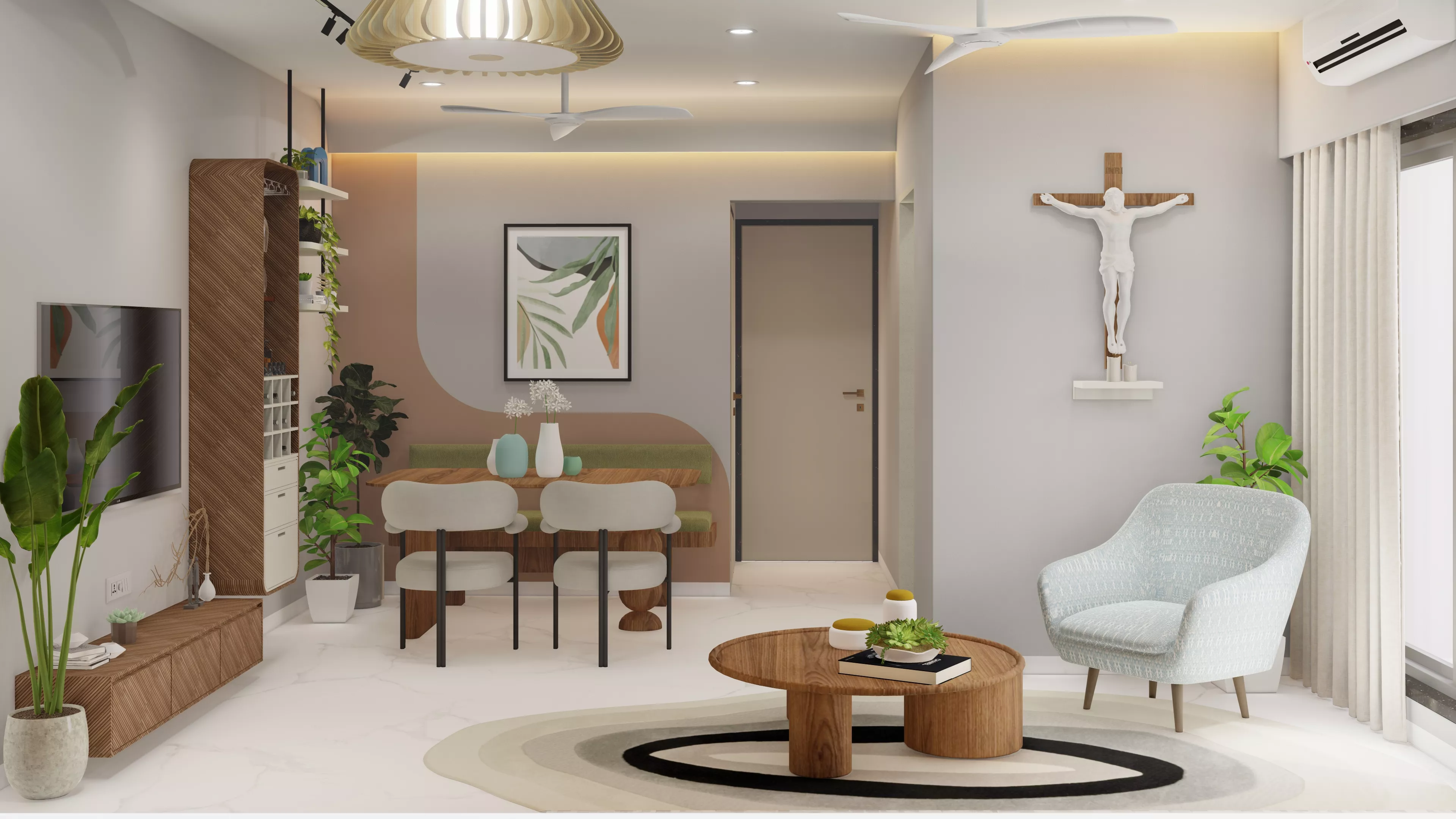 Modern Apartment Interior 3D model