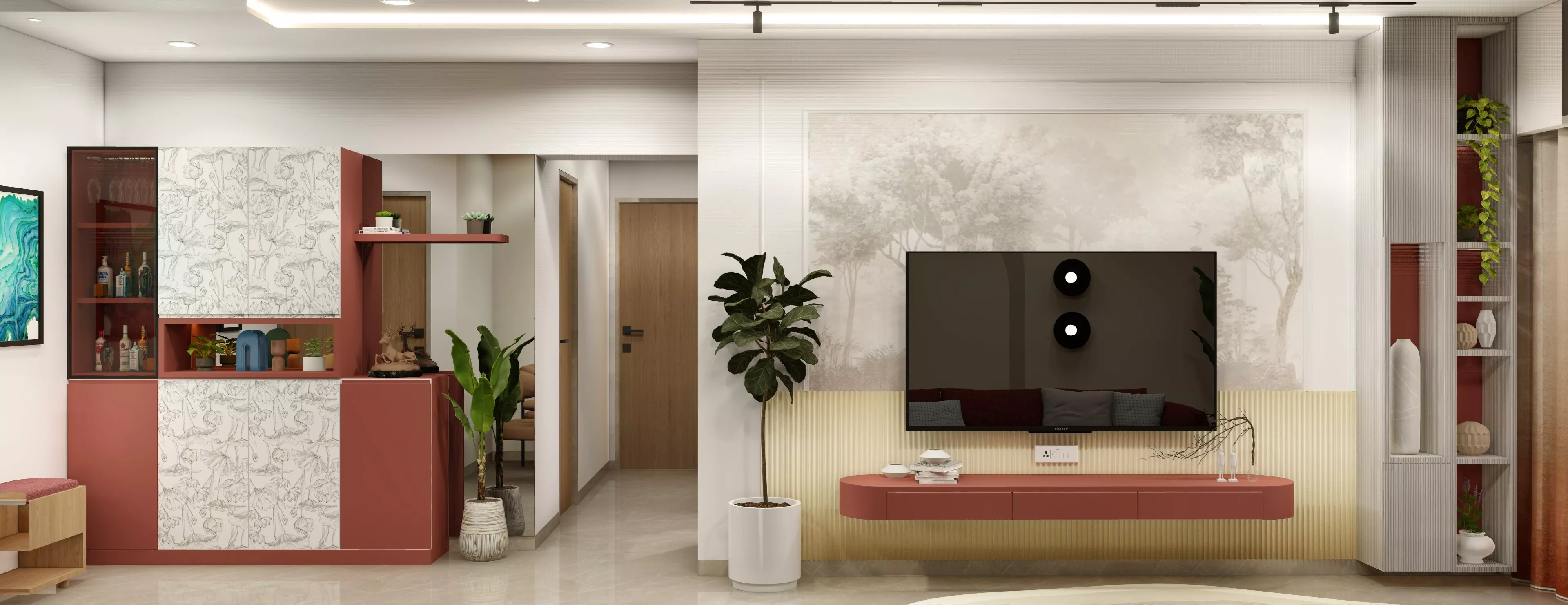 Modern Apartment Interior 3D model