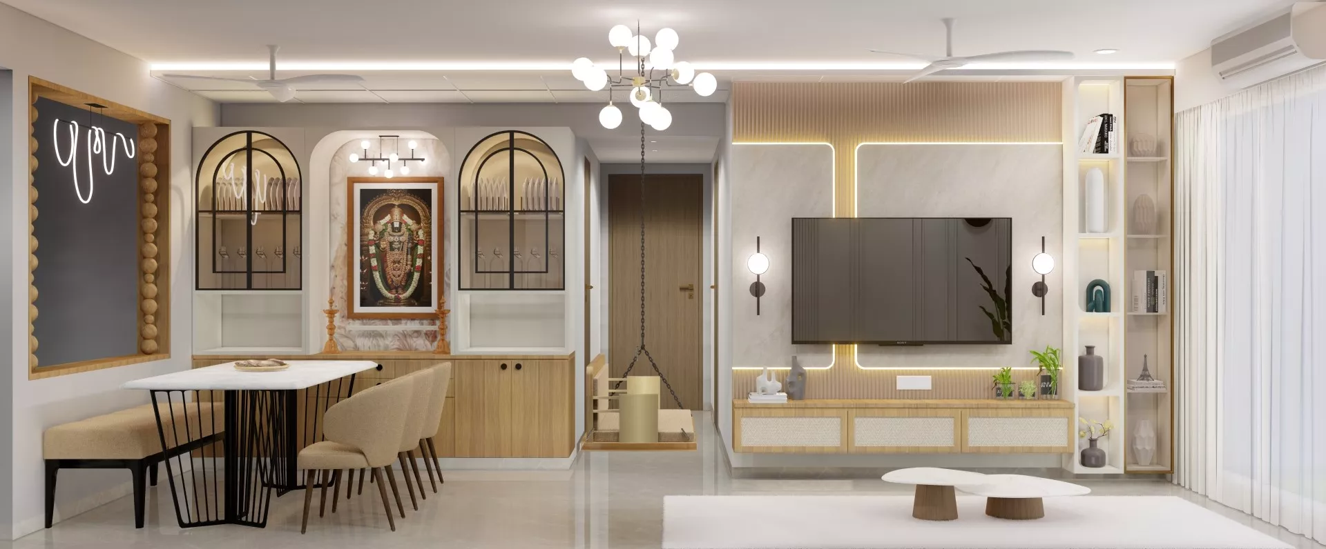Modern Apartment Interior 3D model