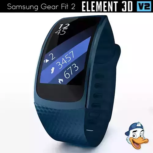 Samsung Gear Fit 2 for Element 3D
