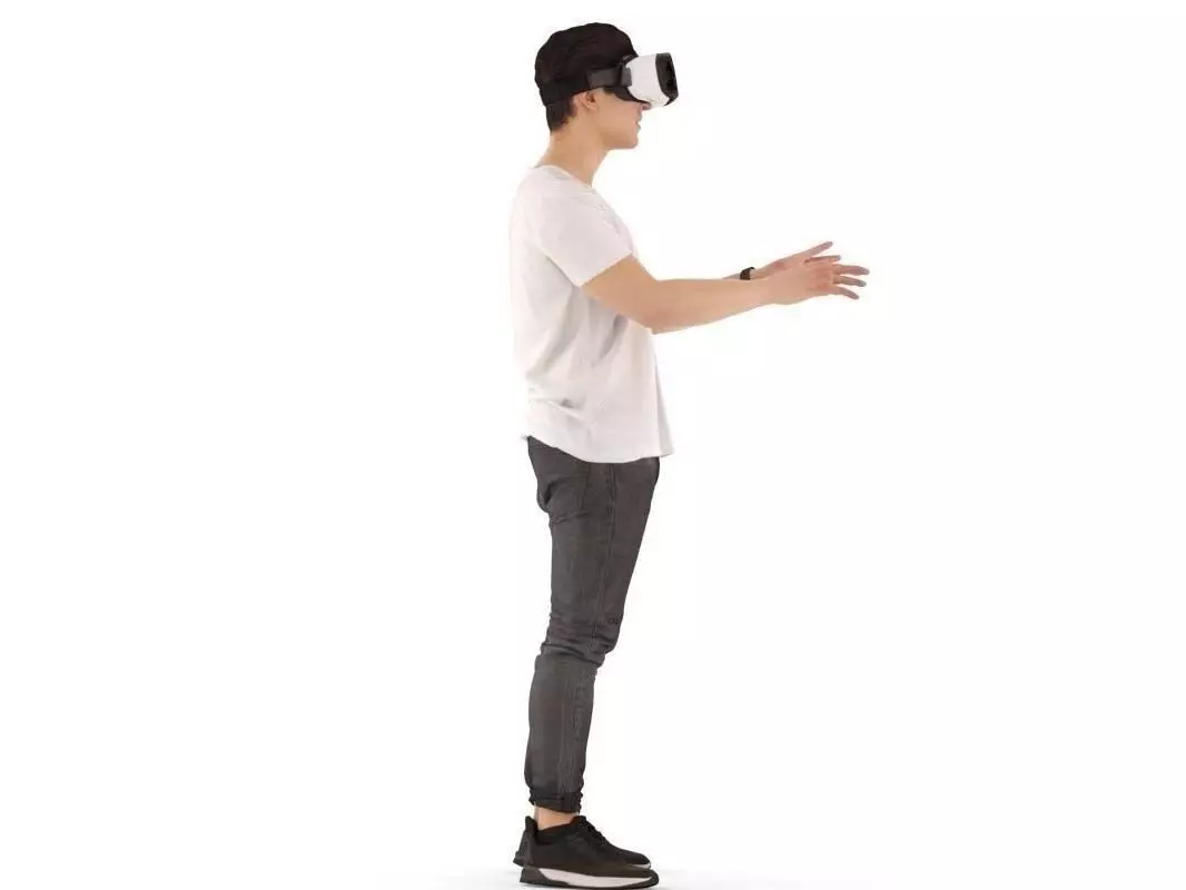 Toshiro posed 2 3D model_2