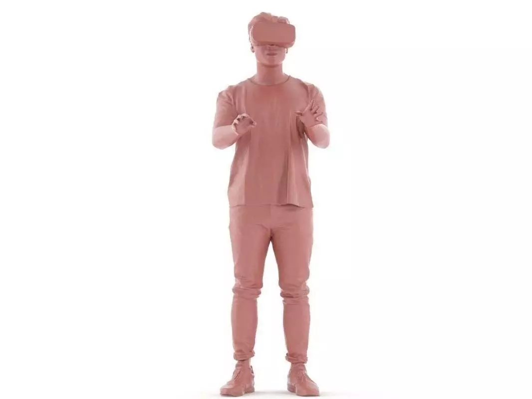 Toshiro posed 2 3D model_3