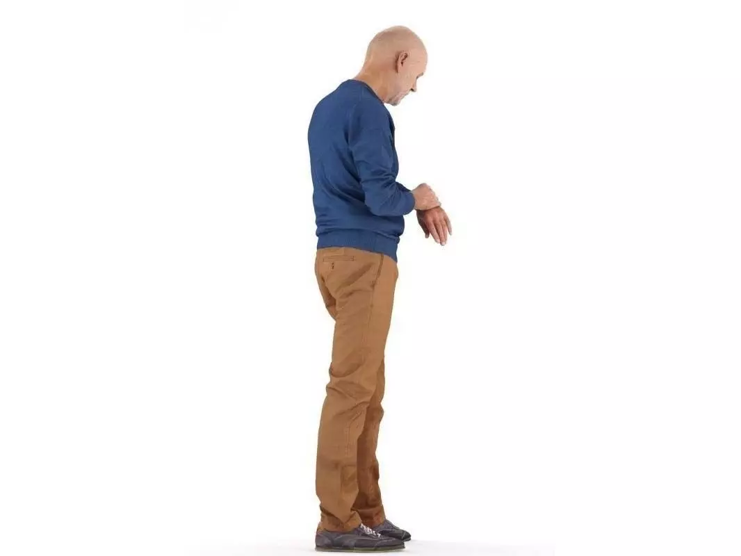 Stephen posed 4 3D model_2