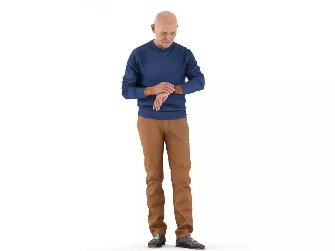 Stephen posed 4 3D model_0