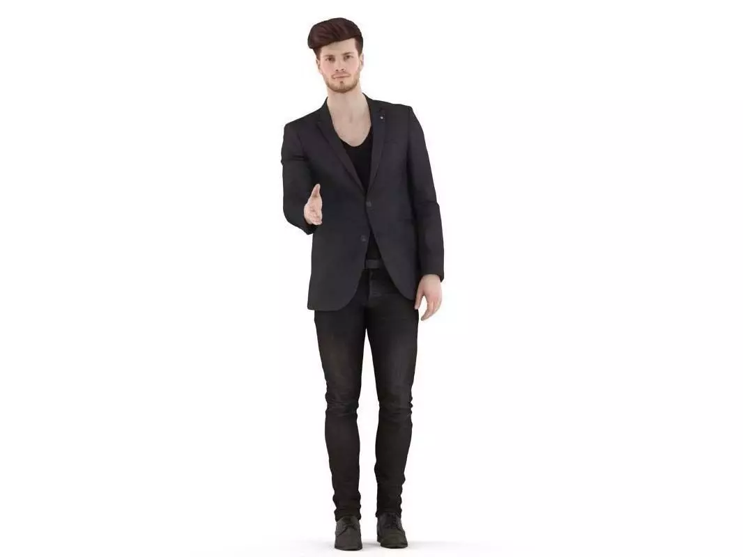 Scott posed 4 3D model_0