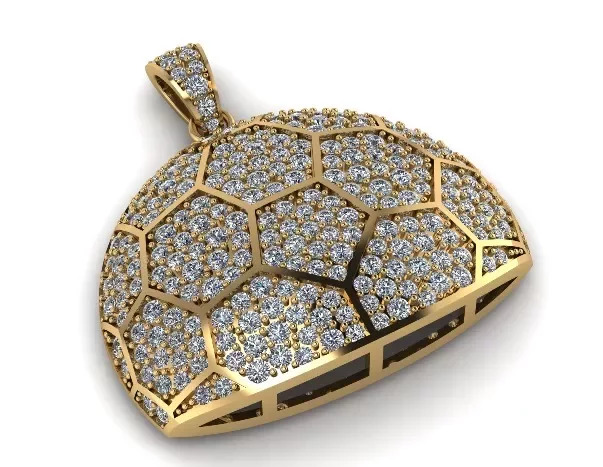 Sphere Pave Pendant