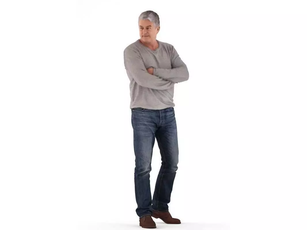 Richard posed 2 3D model