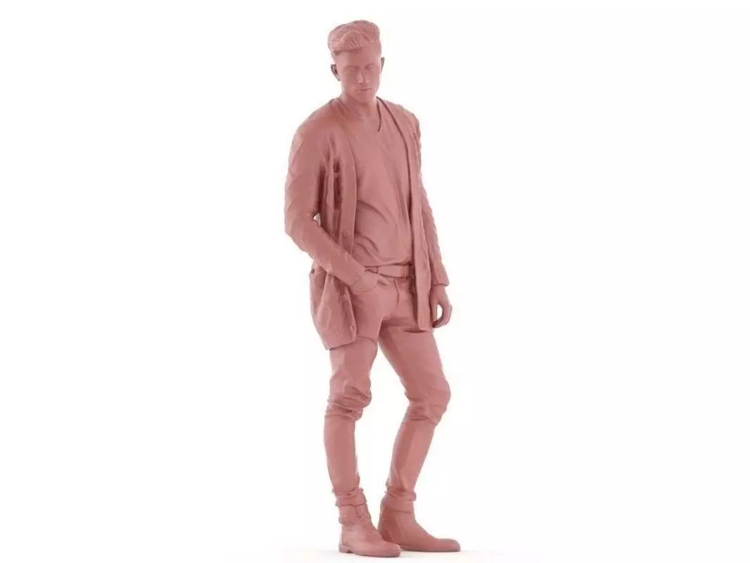 Oliver posed 1 3D model_3