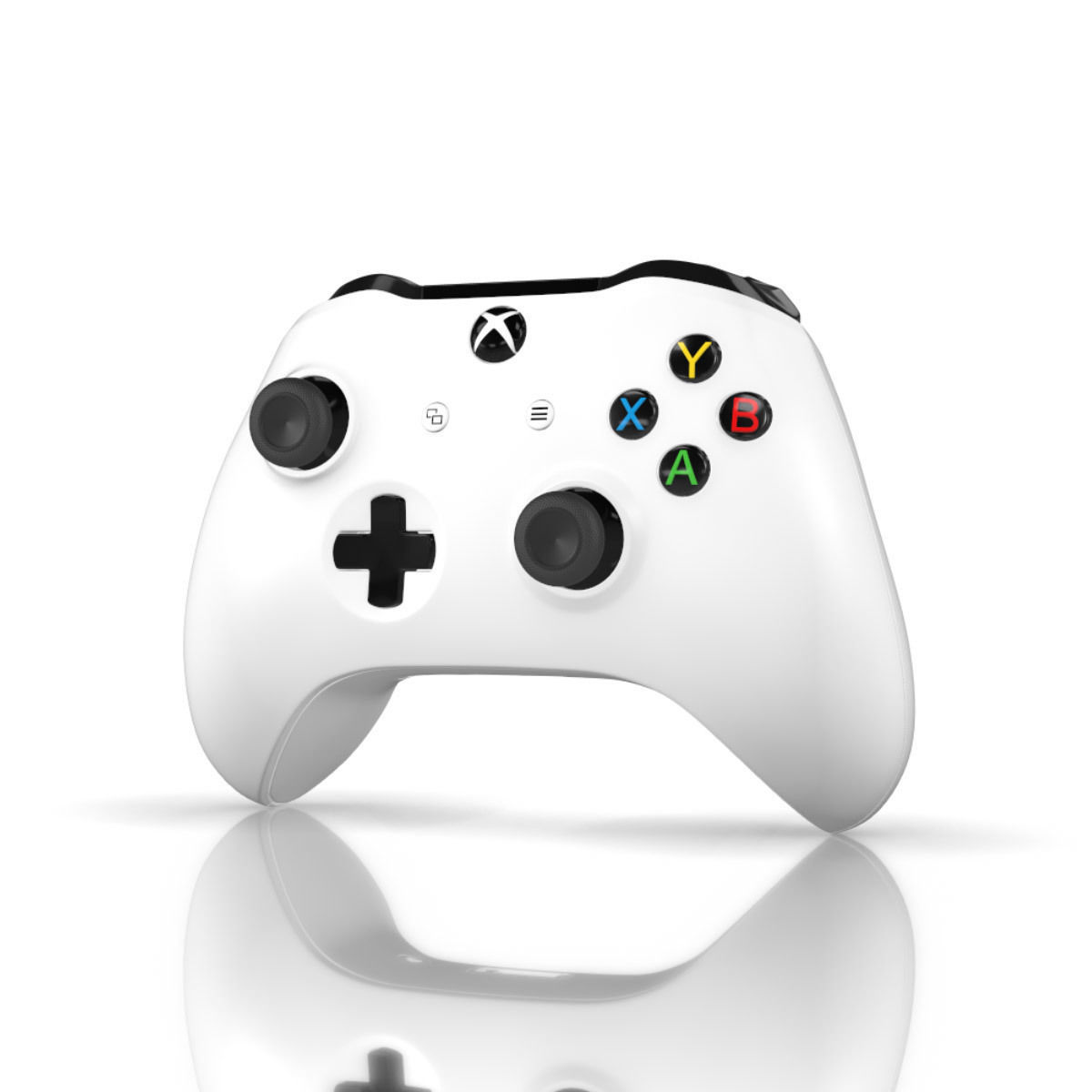 Xbox One S Controller for Element 3D 3D model_3