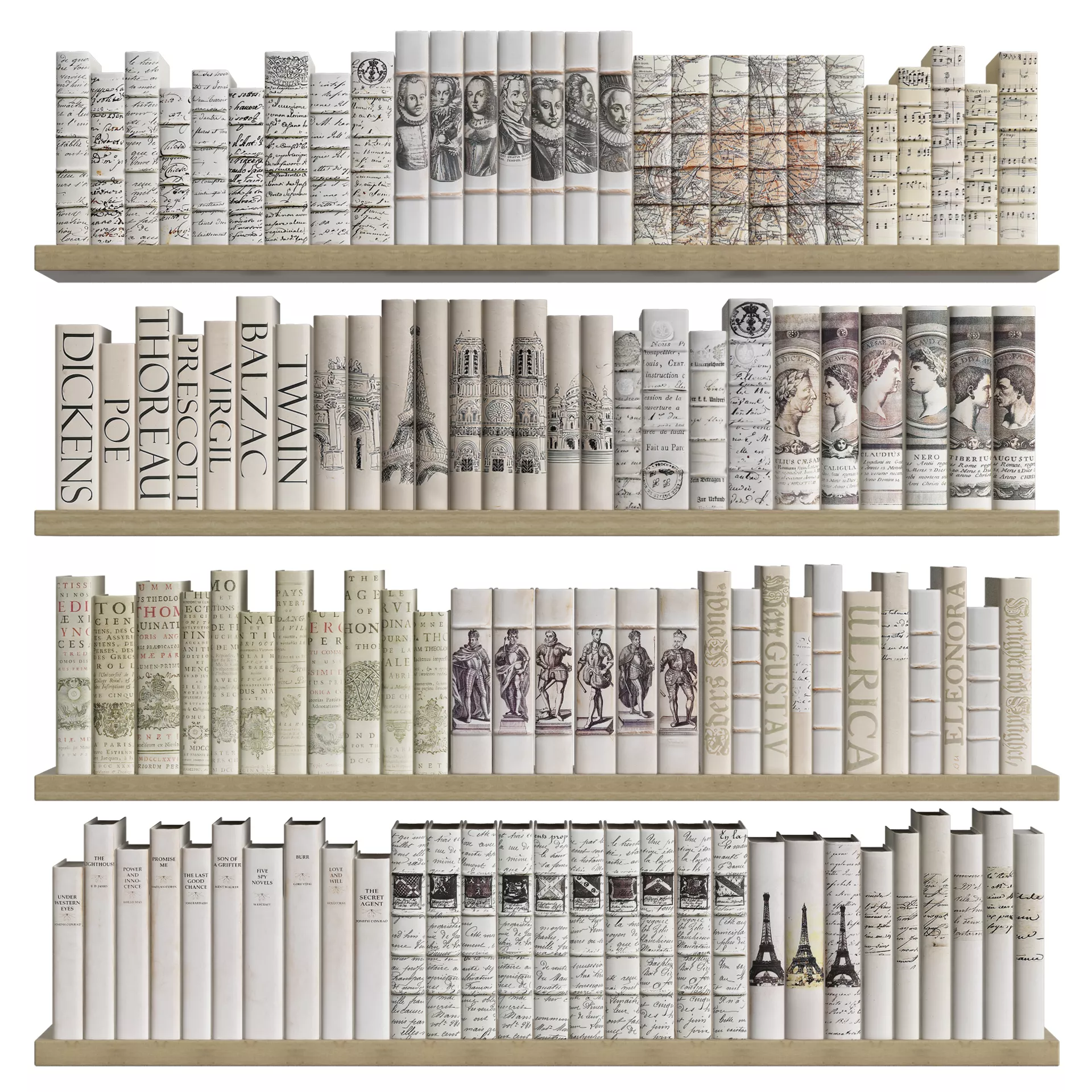 Classic Books 86 3D model