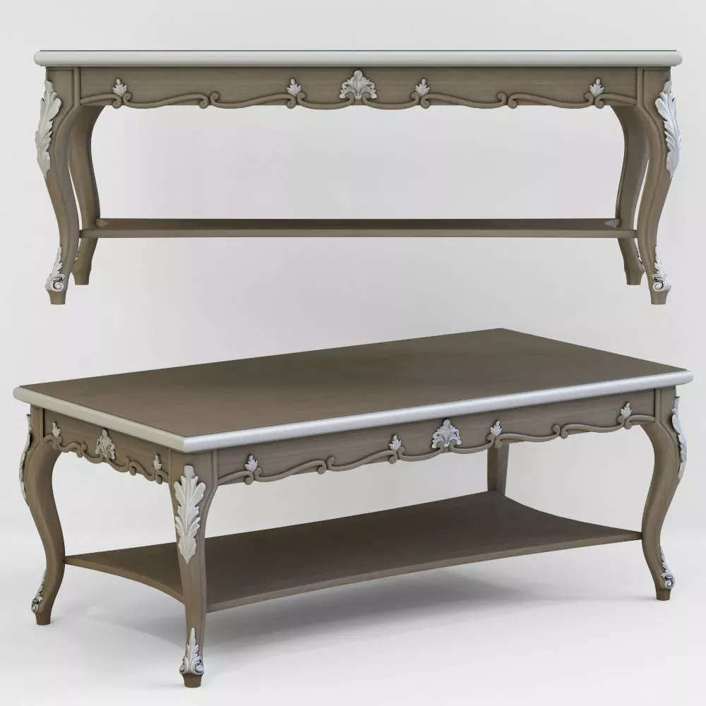 Seven Sedie Phyllon Small table 3D model_0