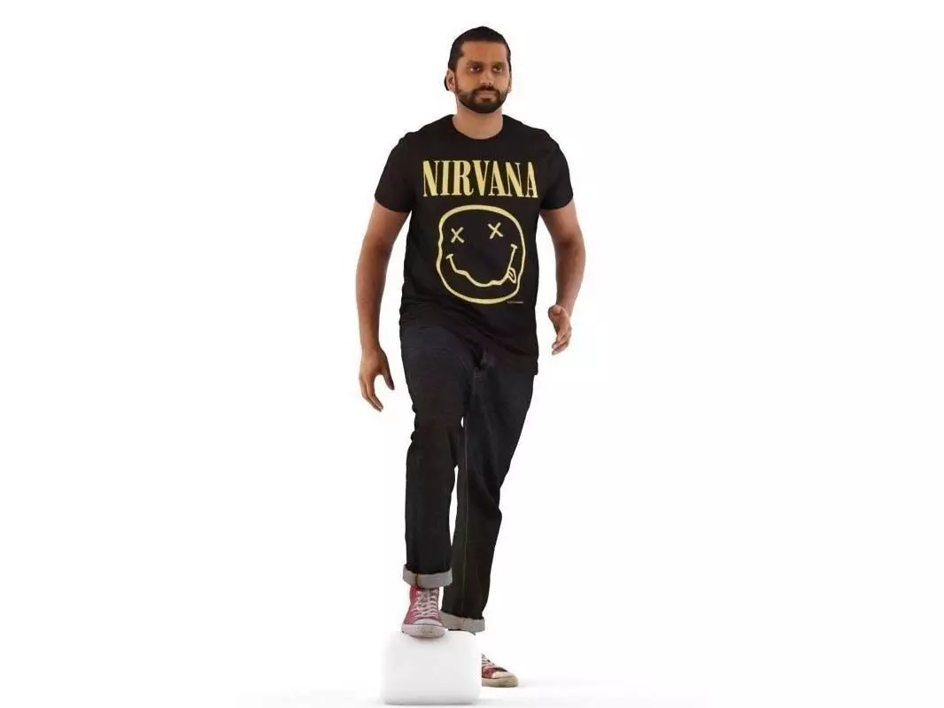 Kumar posed 2 3D model