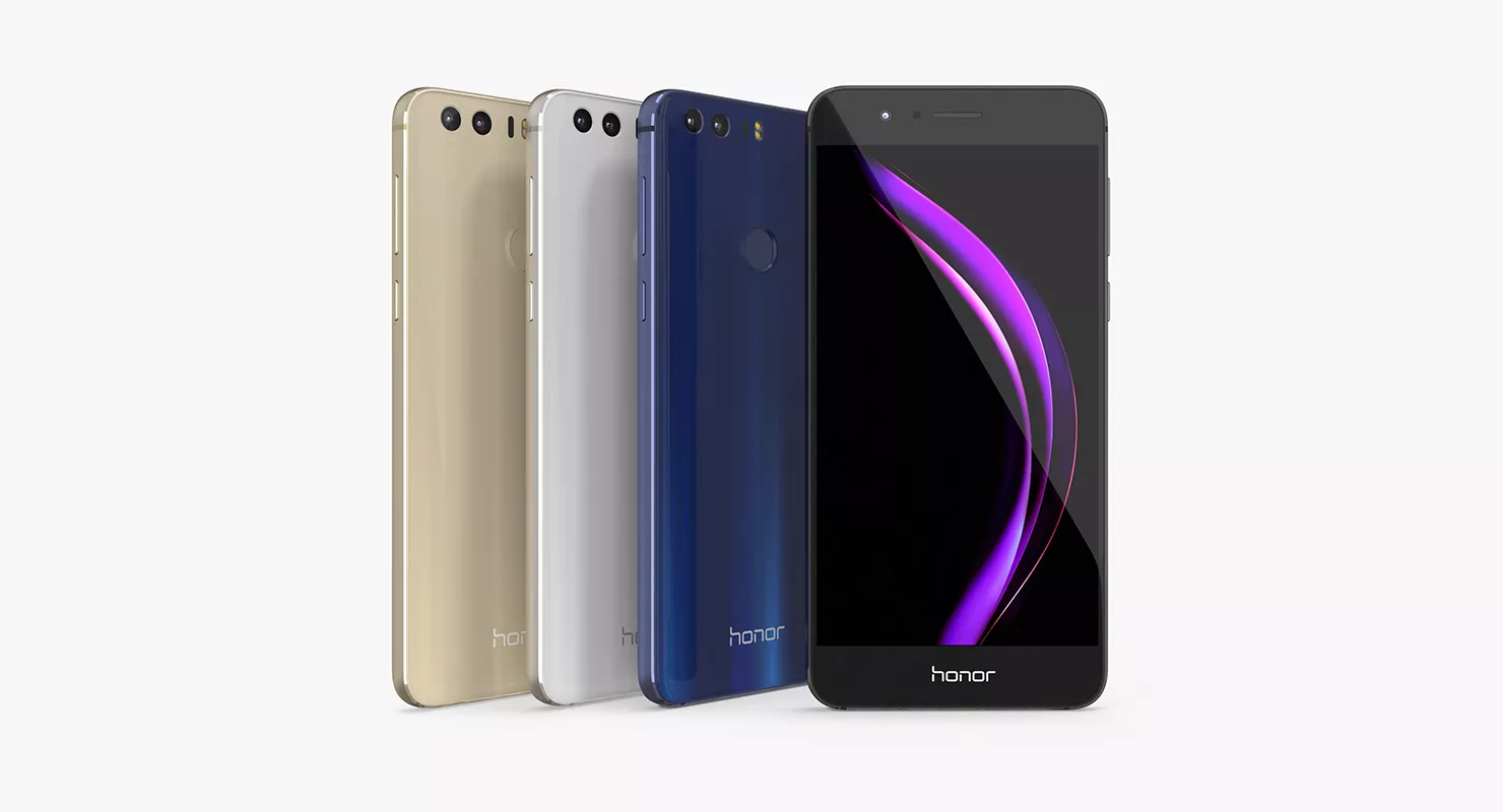 Huawei Honor 8 Set 3D model