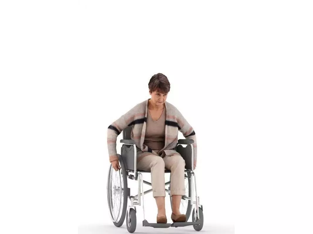Helen posed 3 3D model