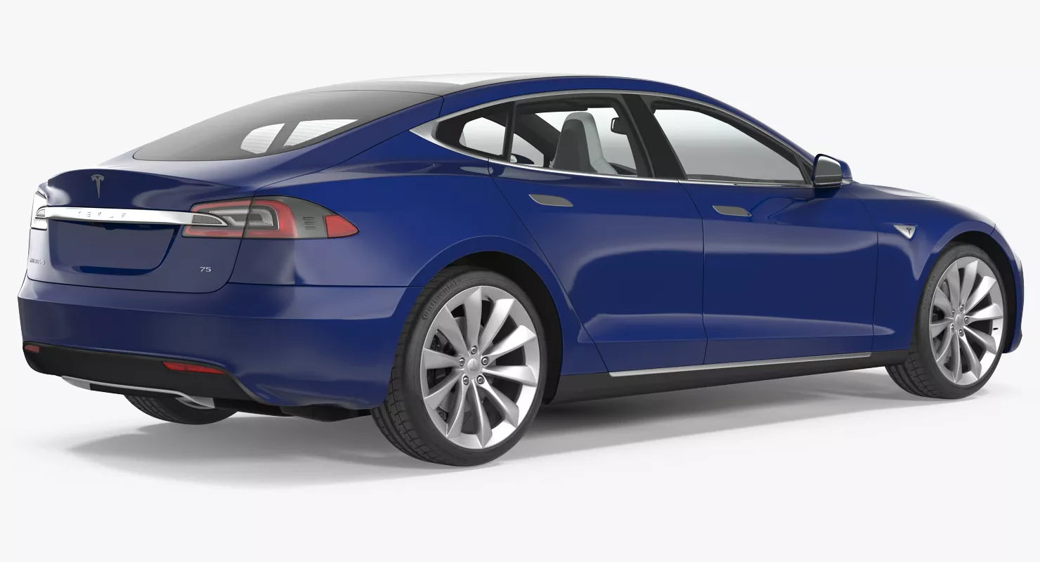 Tesla Model S 75 2017 3D model