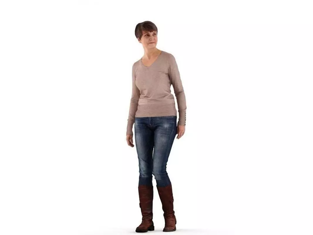 Helen posed 1 3D model