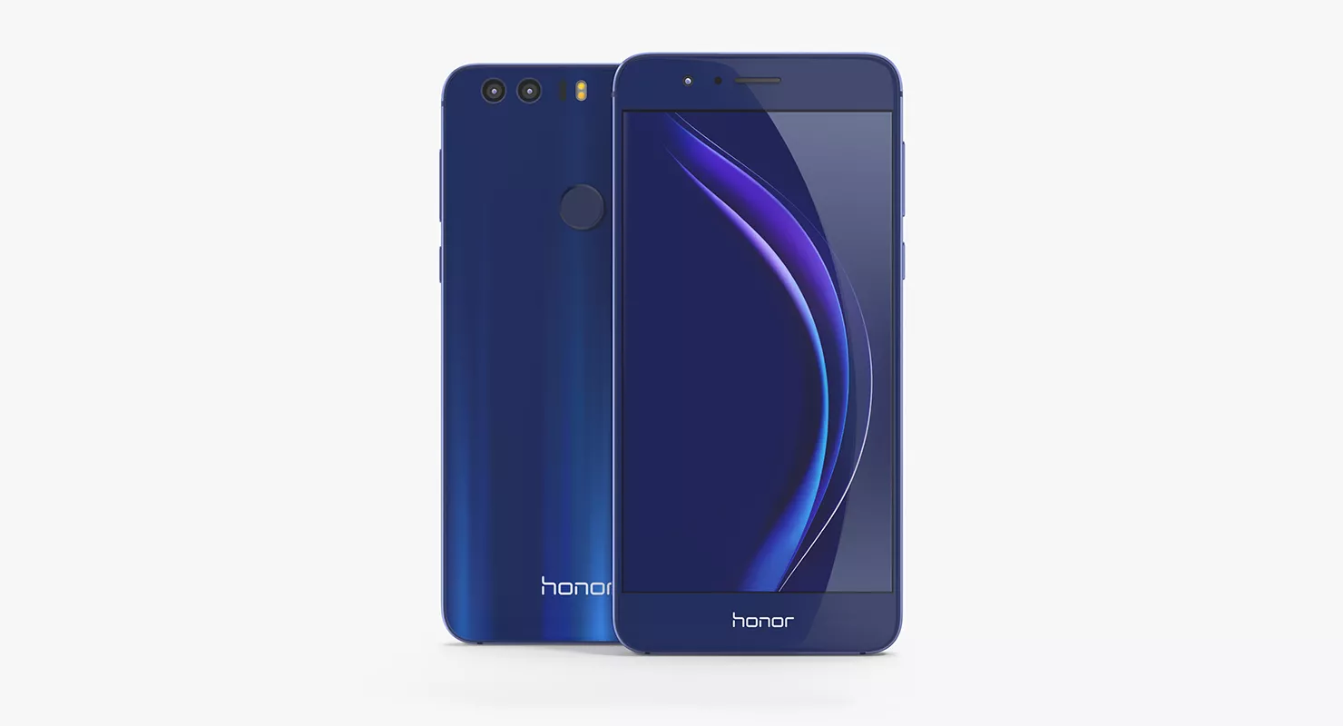 Huawei Honor 8 Sapphire Blue 3D model