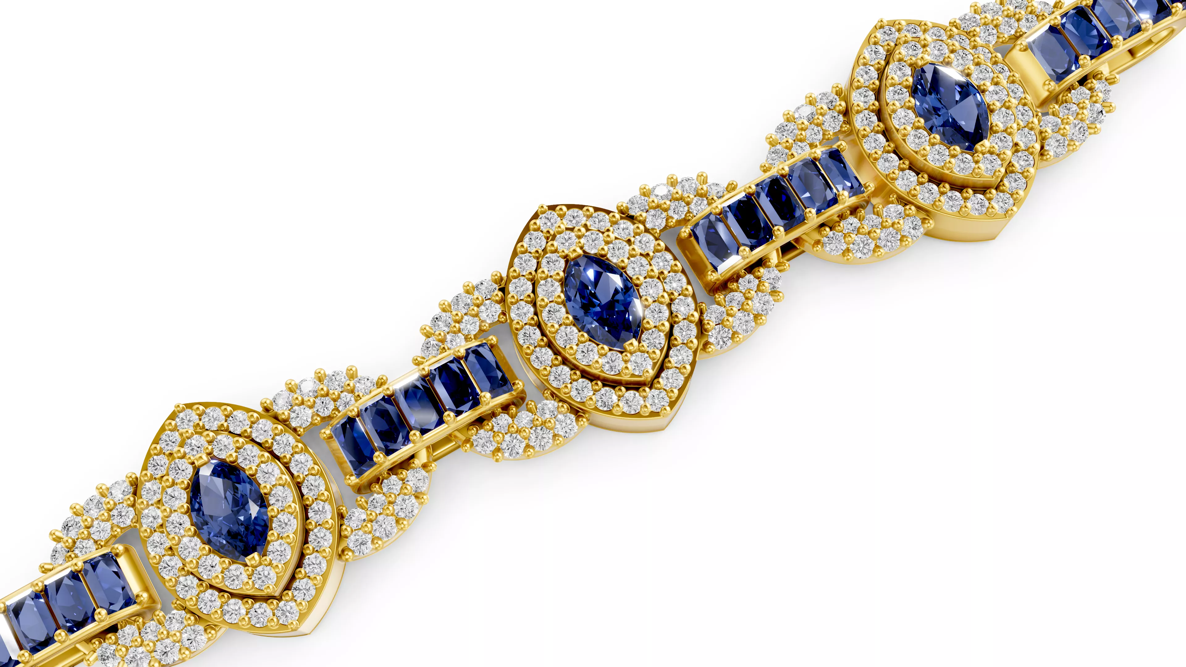 DIMOND Bracelets 3D print model 3D print model