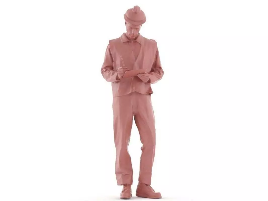 Eric posed 1 3D model_3