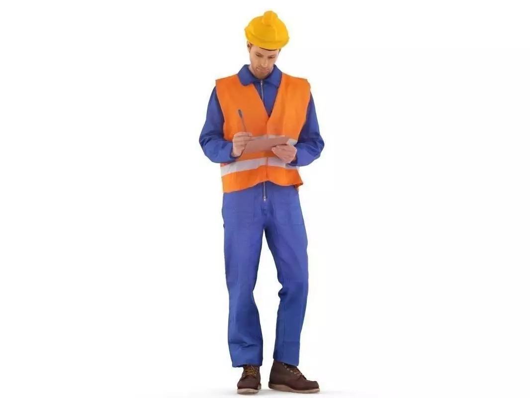 Eric posed 1 3D model_0