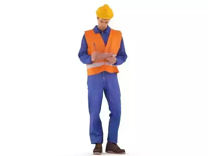 Eric posed 1 3D model Eric posed 1 3D model