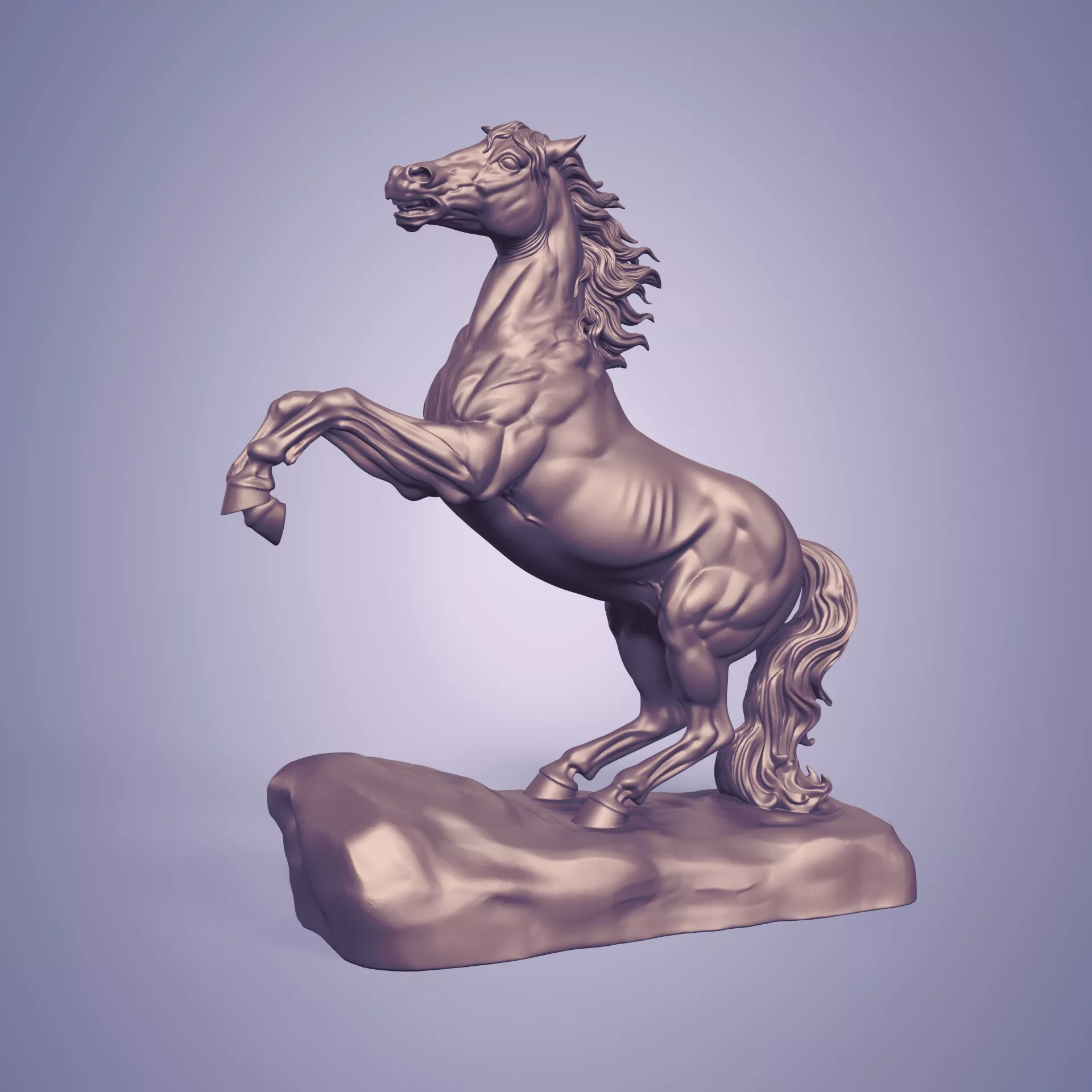 Horse Statue - Figurine - Statuette - Miniature 3D print model