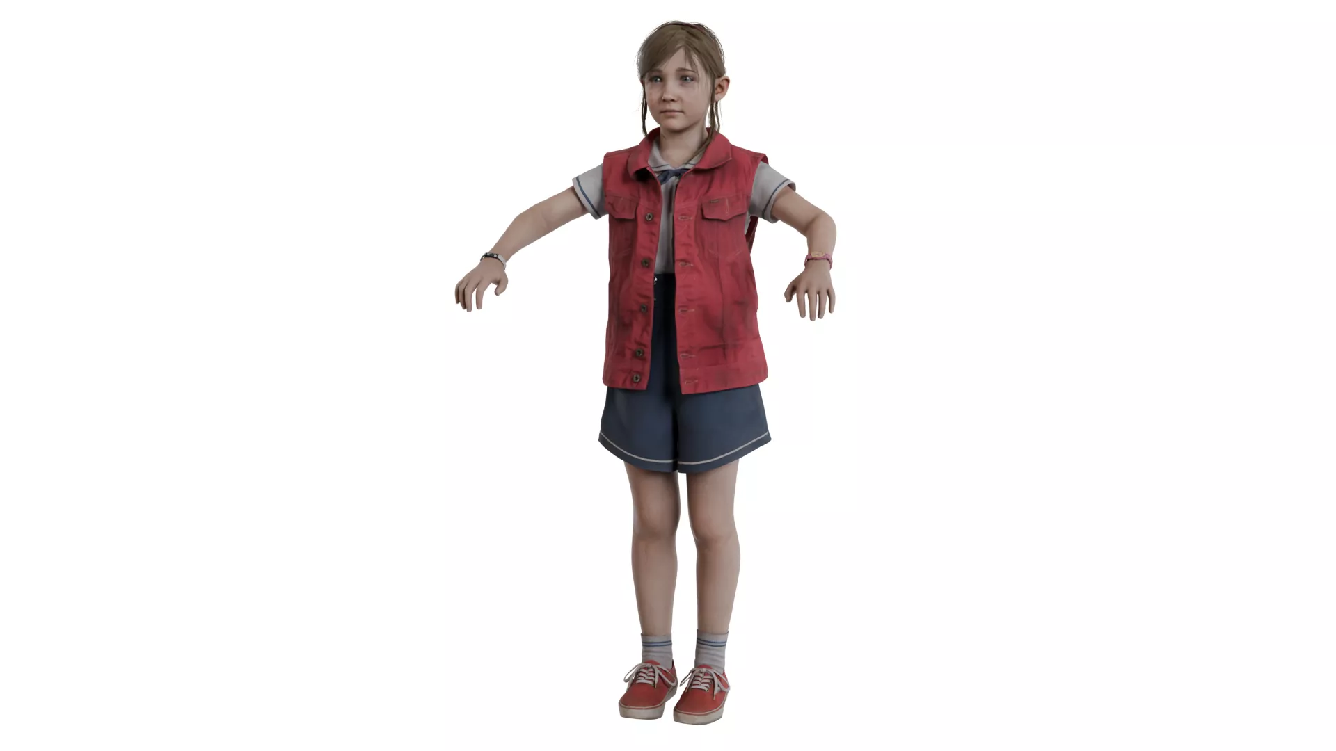 Sherry Birkin - Classic 1998 - Jacket 3D model