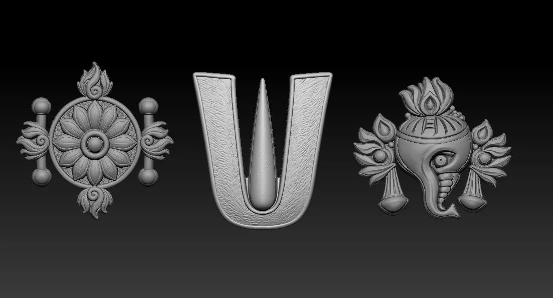 samkha chakra 3D print model