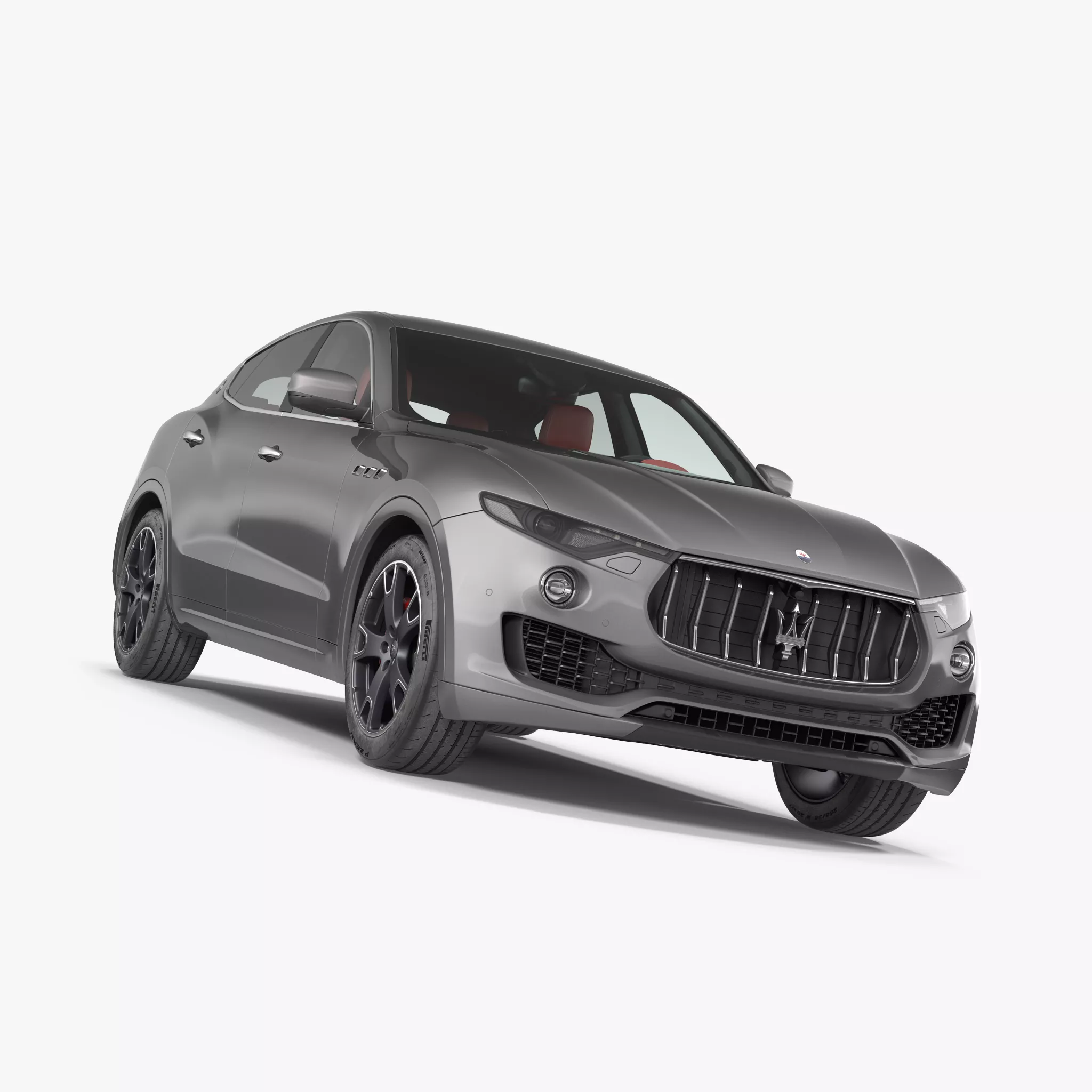 Maserati Levante 2017 Simple Interior 3D model