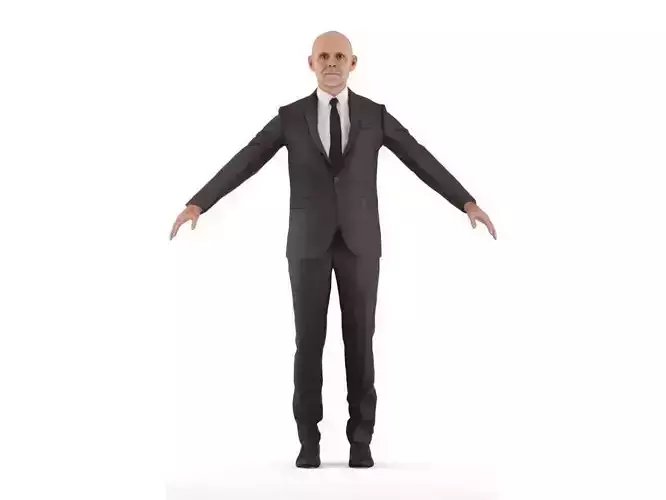 Stephen rigged 3 3D model
