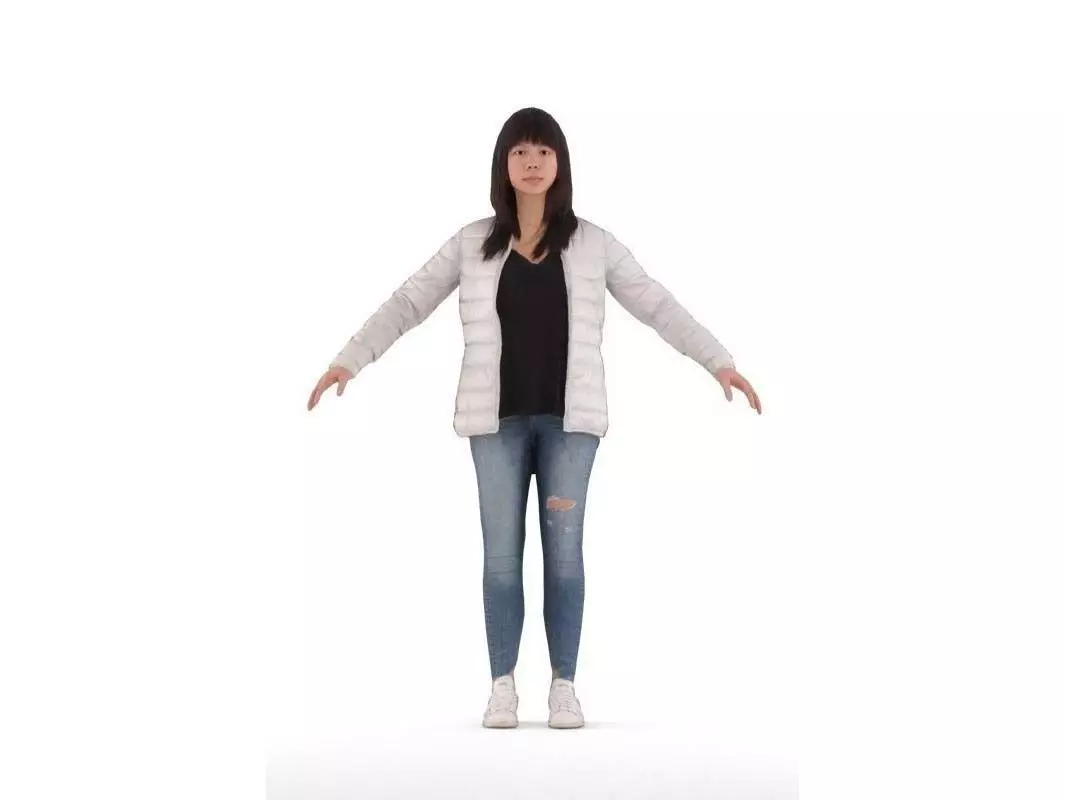 Sheila rigged 4 3D model_0