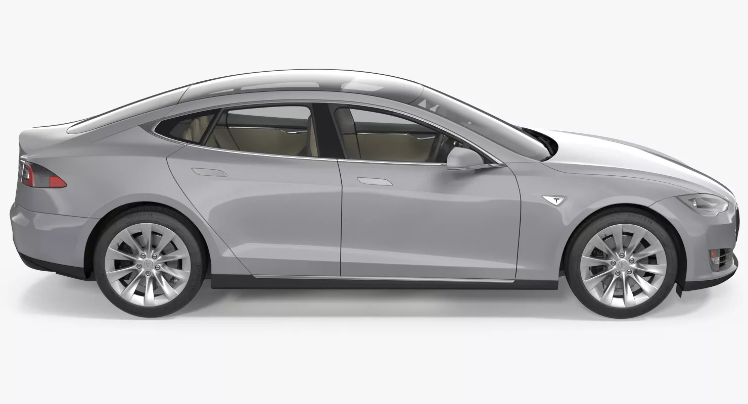 Tesla Model S 60D 2015 3D model