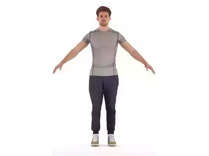 Michael rigged 9 3D model