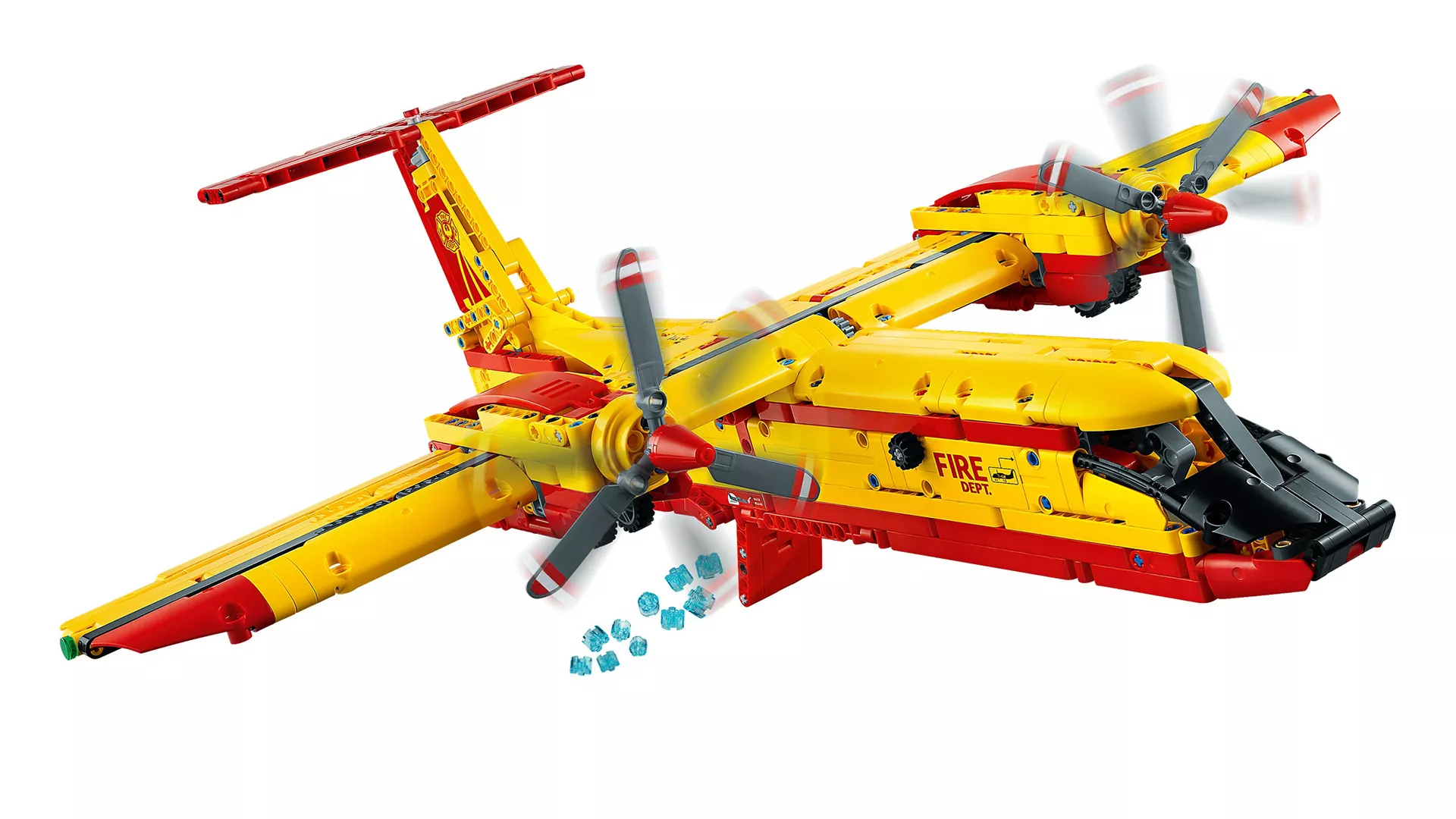 TwindBricks3D - 42152 Firefighter Aircraft 3D print model