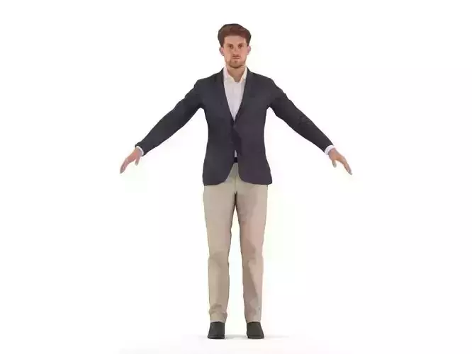 Michael rigged 6 3D model