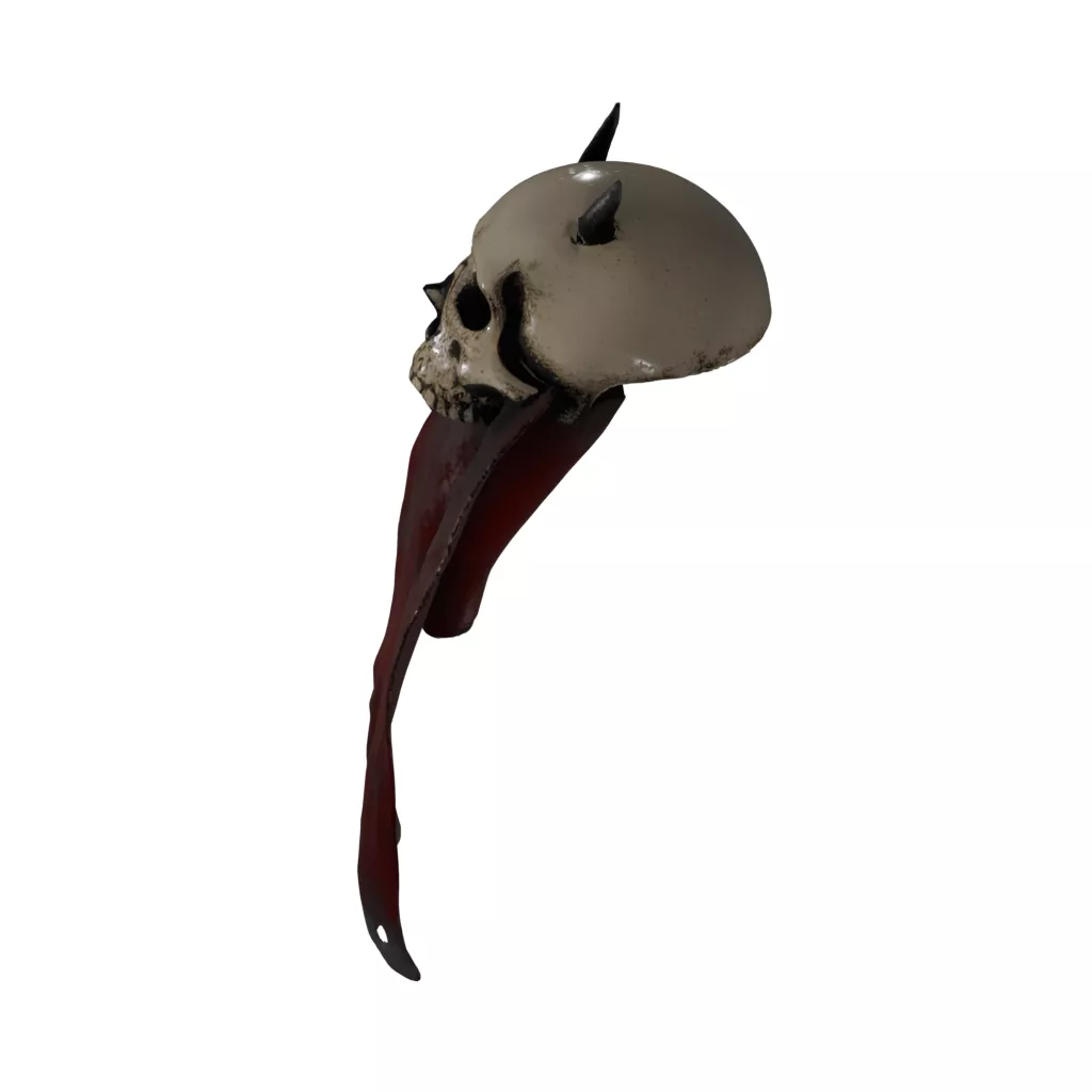 Skull Blood 034 3D model