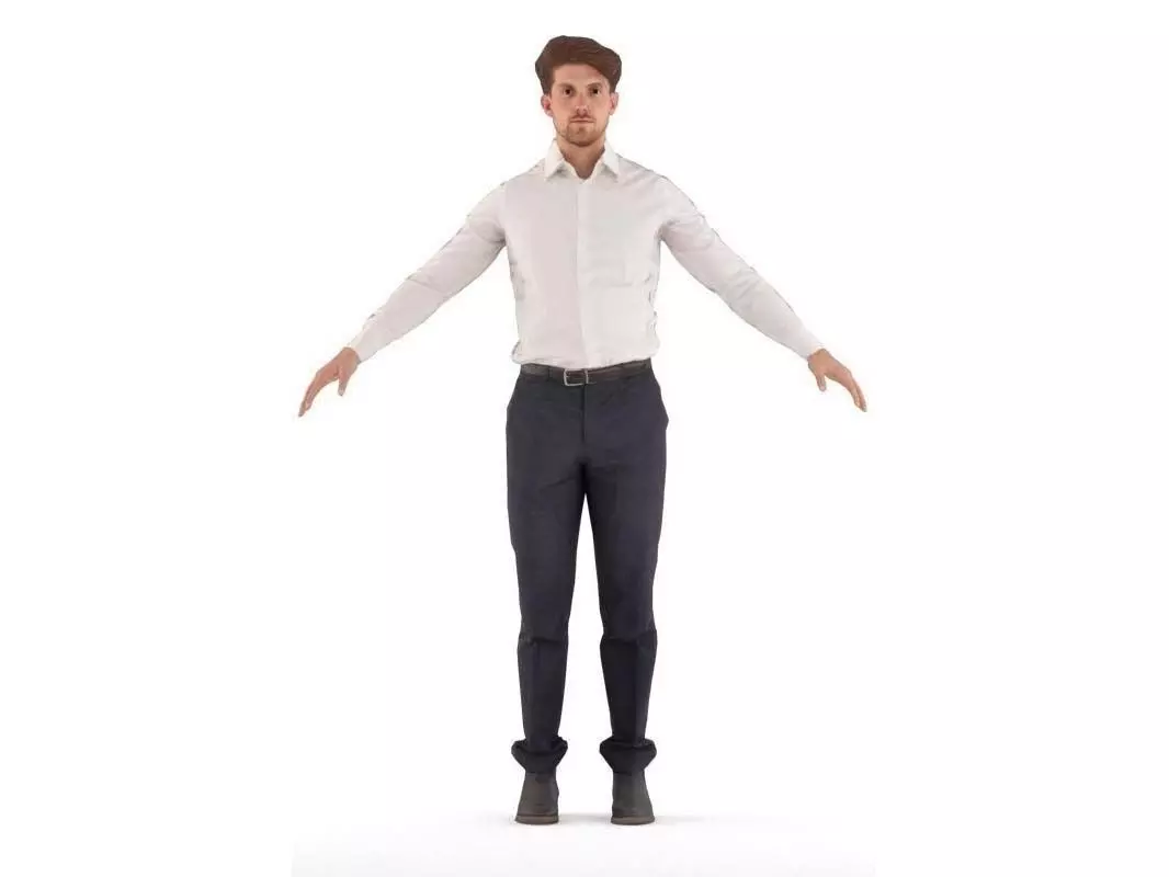 Michael rigged 2 3D model_0