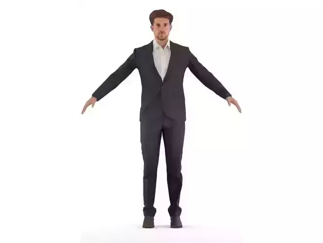 Michael rigged 1 3D model