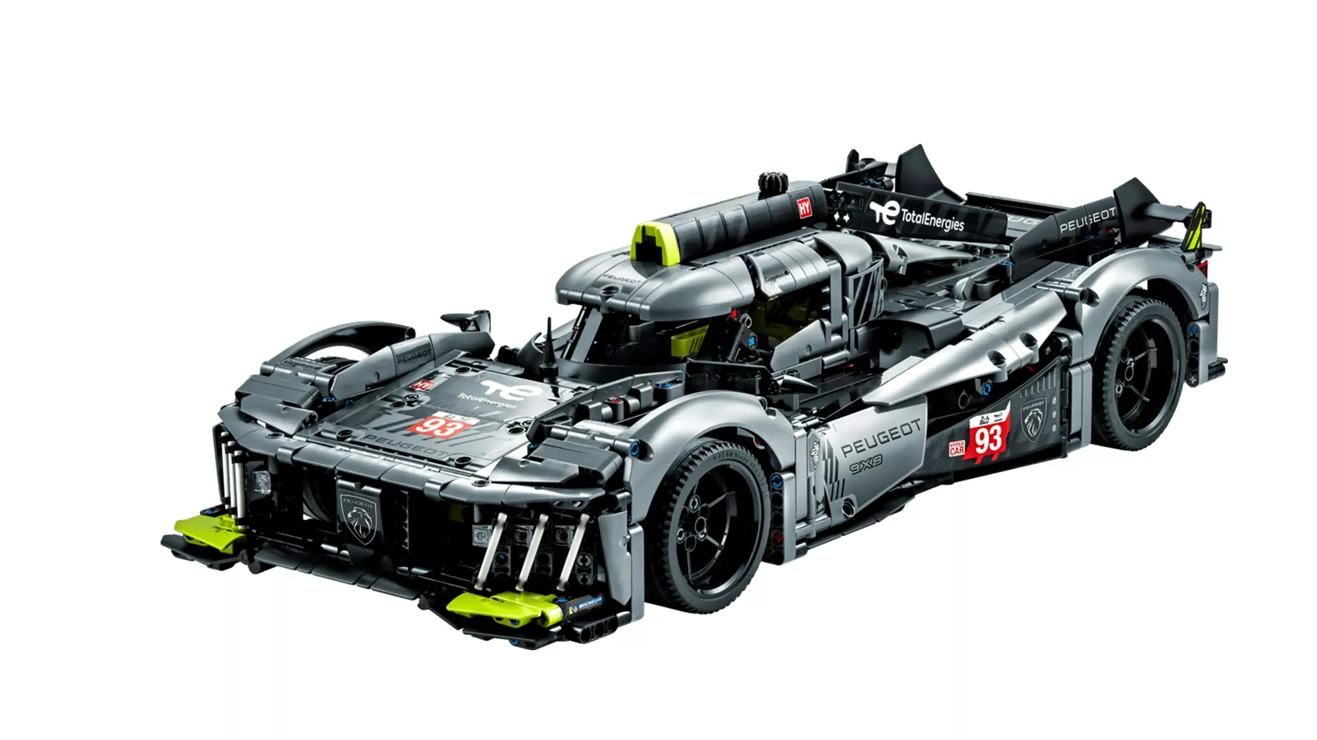 MB-42156 PEUGEOT 9X8 24H Le Mans Hybrid Hypercar 3D print model