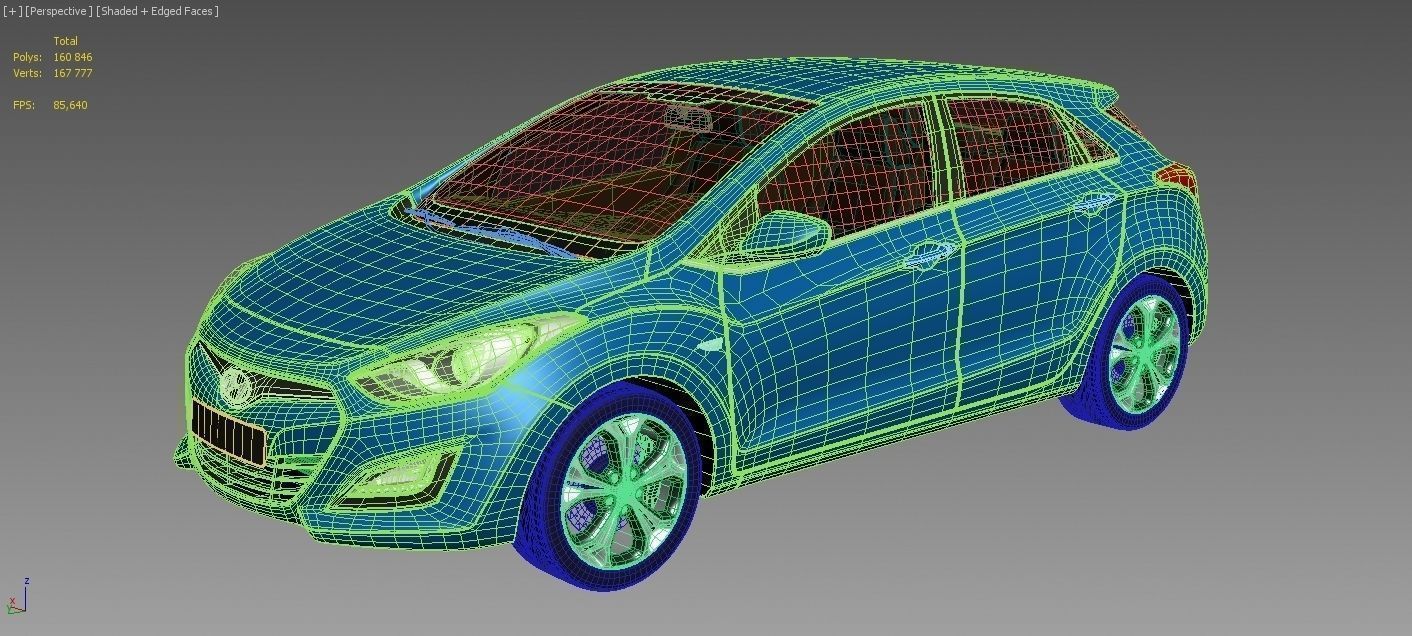 Hyundai i30 EU 2012 3D model_4