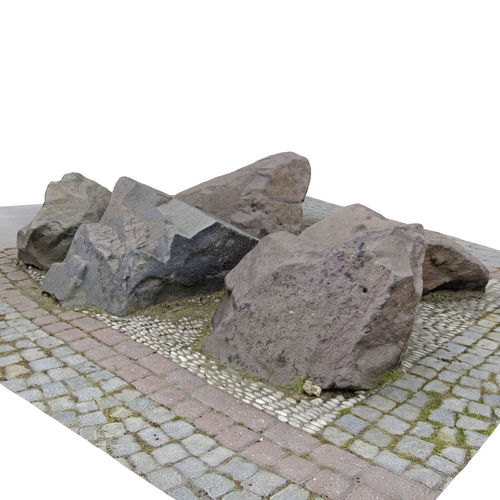Turkish stone city par 3D model