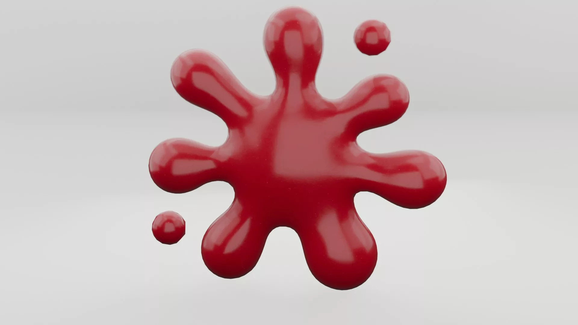 Color Spot Low-poly 3D model