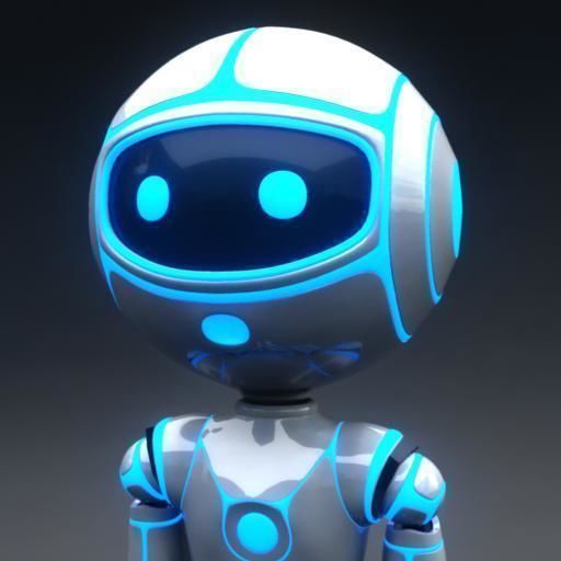 Full Rigged Robot Low-poly 3D model_14