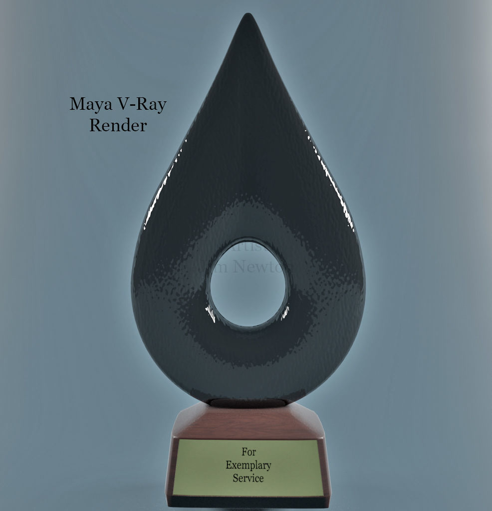 Trophy Generic V03  3D model_1