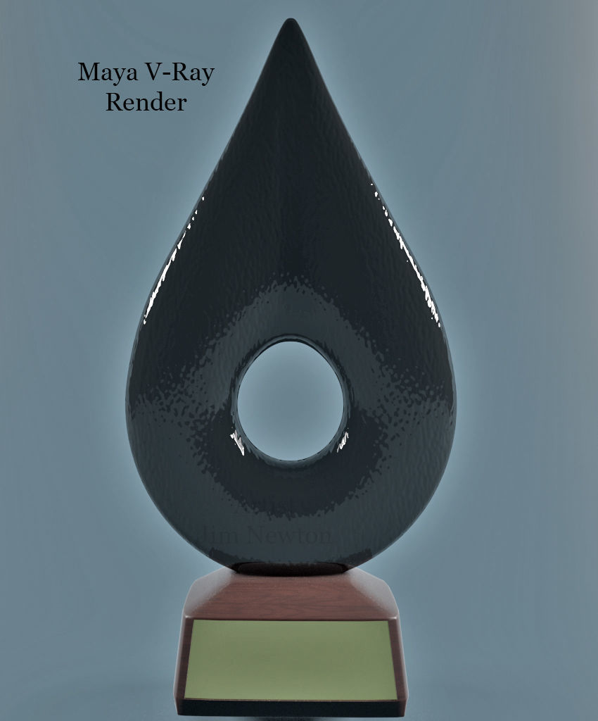 Trophy Generic V03  3D model_2