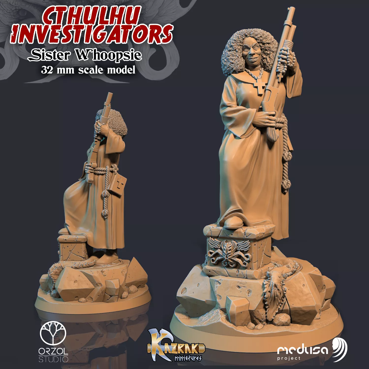Sister Whoopsie - Cthulhu Investigators 3D print model