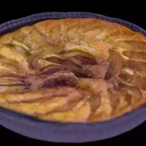 Apple Pie - lowpoly 3D model