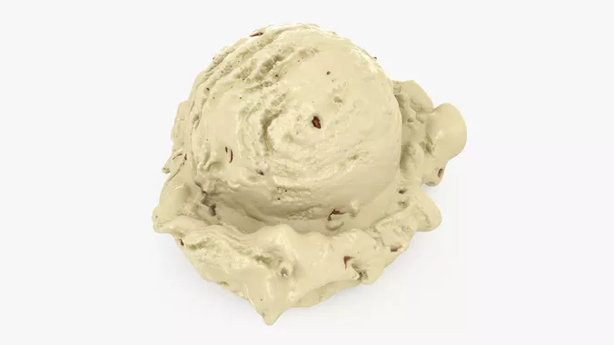 Vanilla Ice Cream Scoop