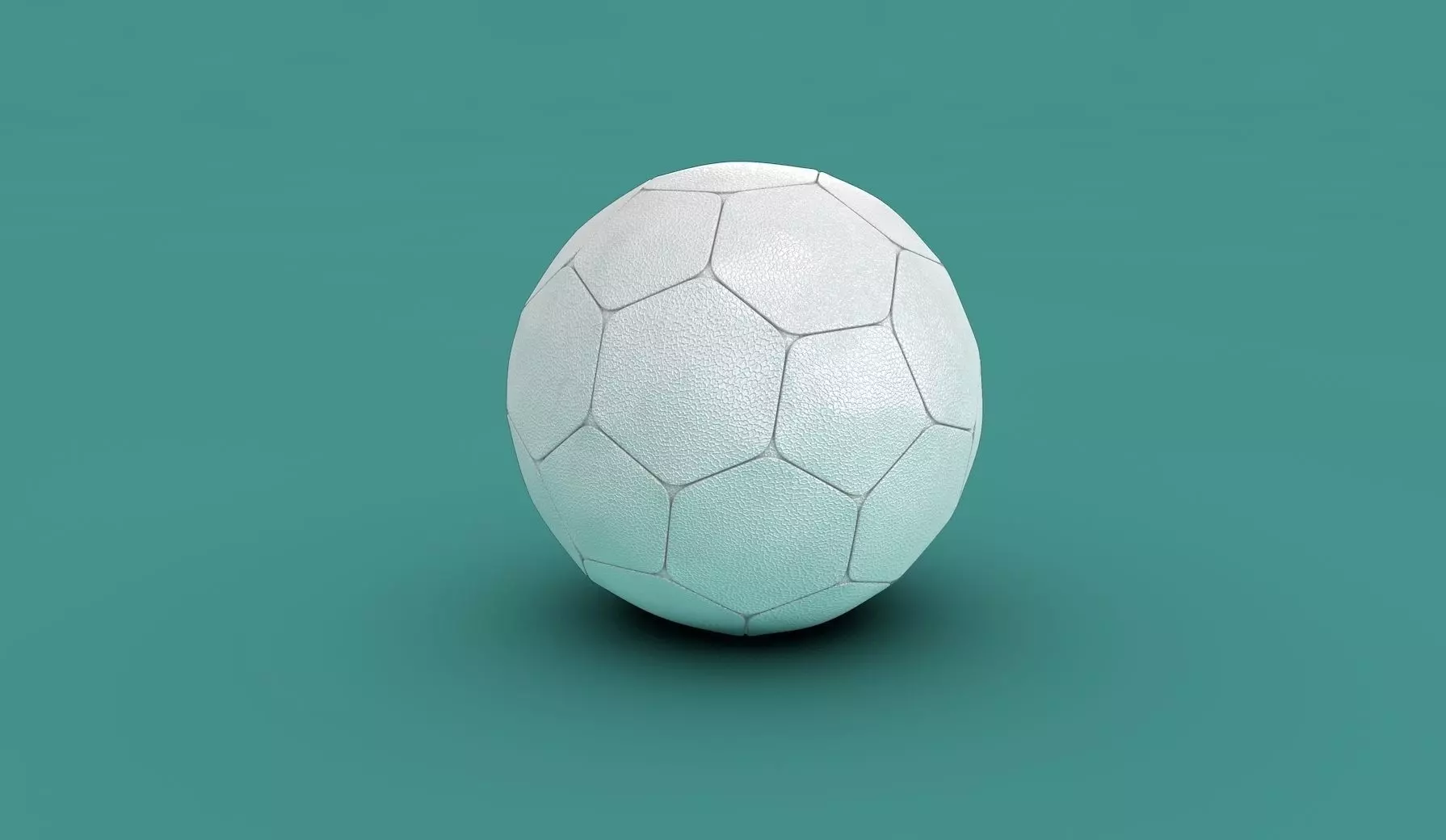 Football Basic 3D model