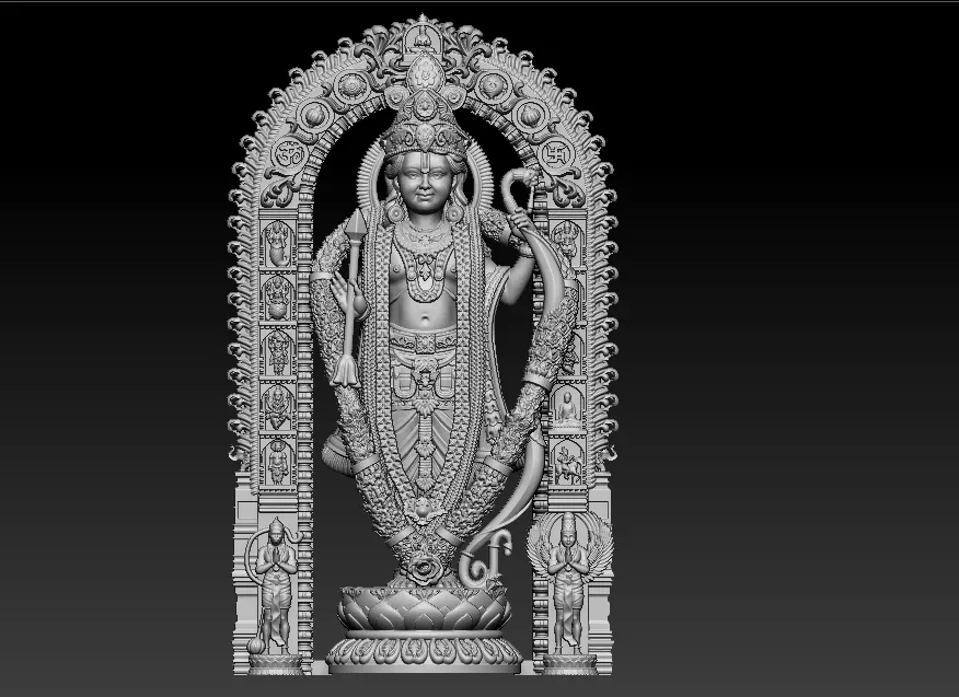 ram lala 3d high quality printed moedl 3D print model